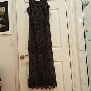 ***SOLD***Pisarro Nights Beaded Gown  NWT